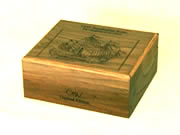 scatola legno portapenne